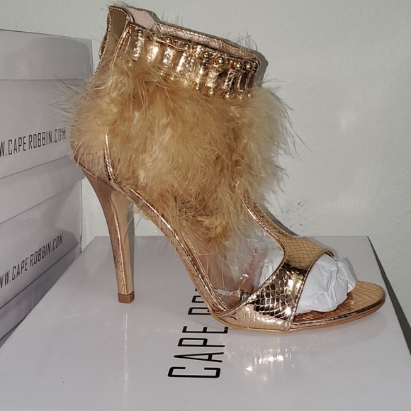 ROSE gold high heels - Picture 2 of 2